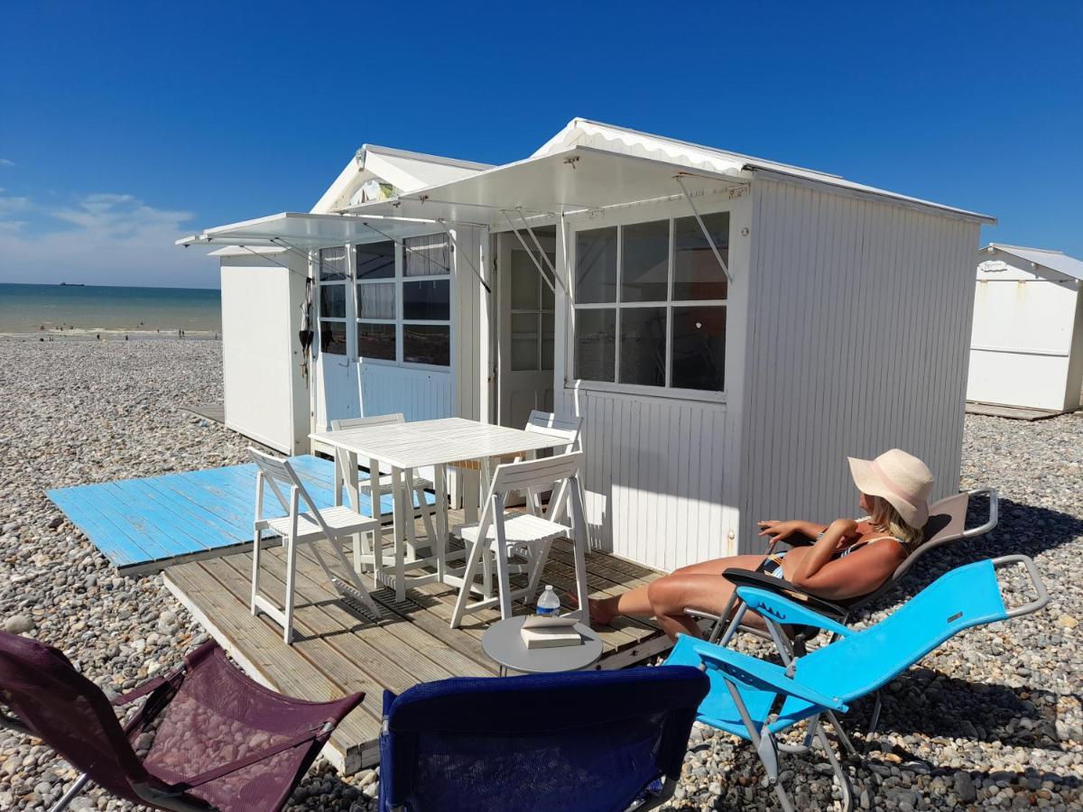 Charmante Villa plein SUD 50m de la plage - Balcon vue latérale sur Mer Mers-les-Bains Exterior foto